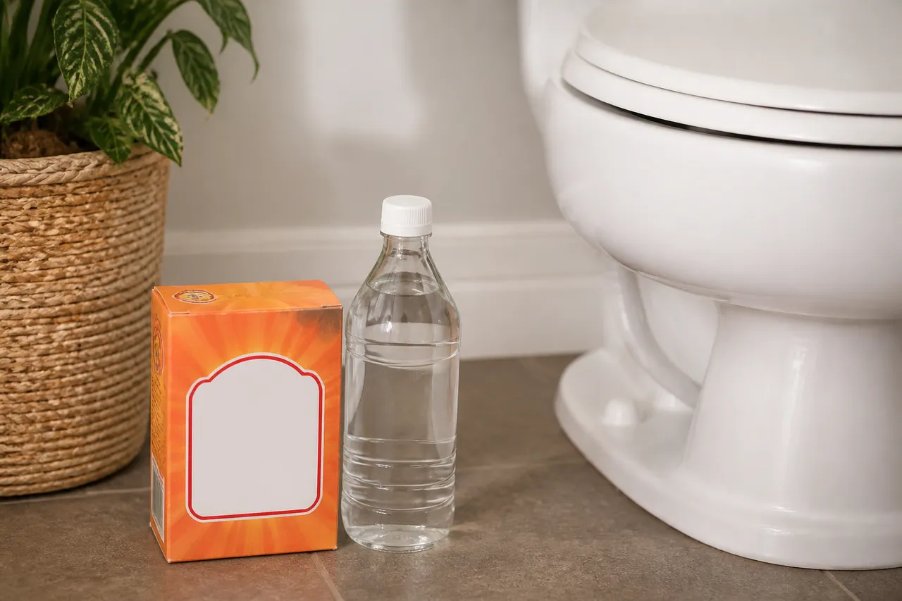 Bicarbonate et vinaigre blanc pour WC avec fosse septique