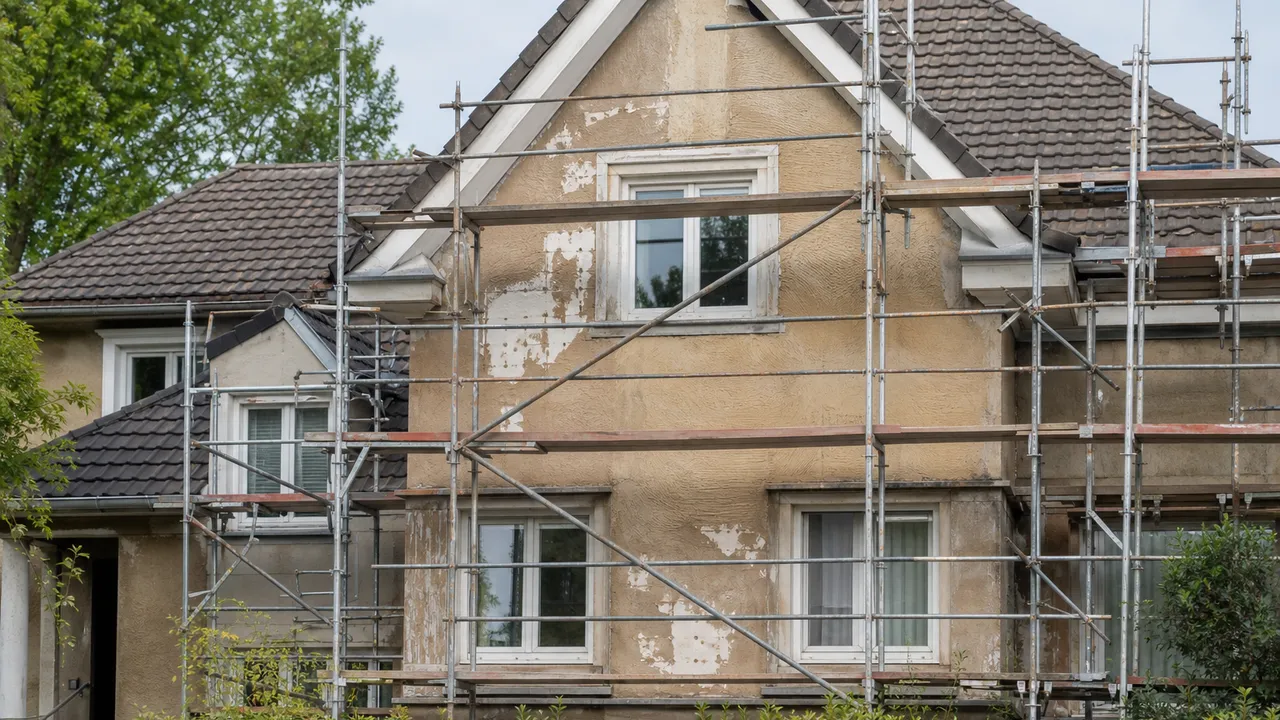 Coût d'un ravalement de façade sur une maison individuelle